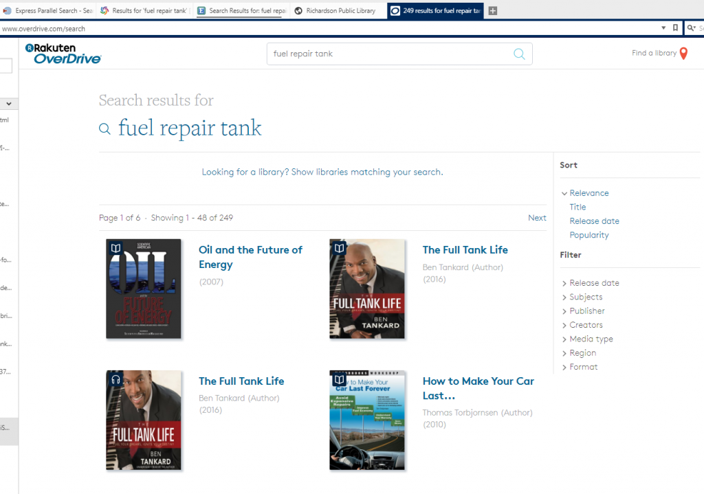 Drive Businesses To Your Library With Overdrive S Public Search Results Search Real Fast Drive Businesses To Your Library With Overdrive S Public Search Results Search Real Fast